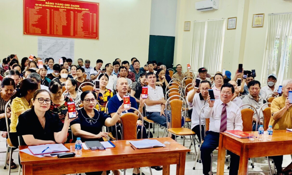  Đợt sinh hoạt chính trị sâu rộng, tạo không khí thi đua sôi nổi