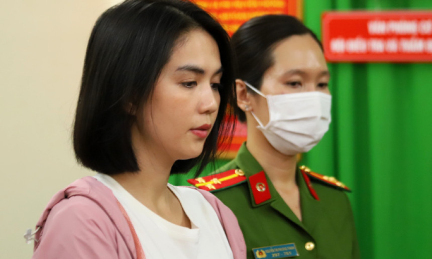 Ngọc Trinh bị bắt