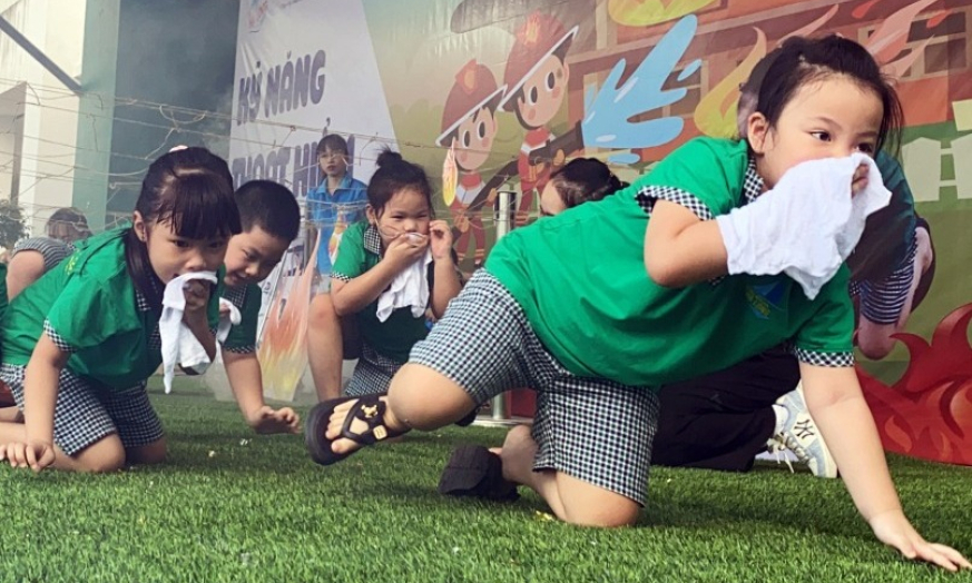 Lan toả phong trào phòng cháy trong học sinh