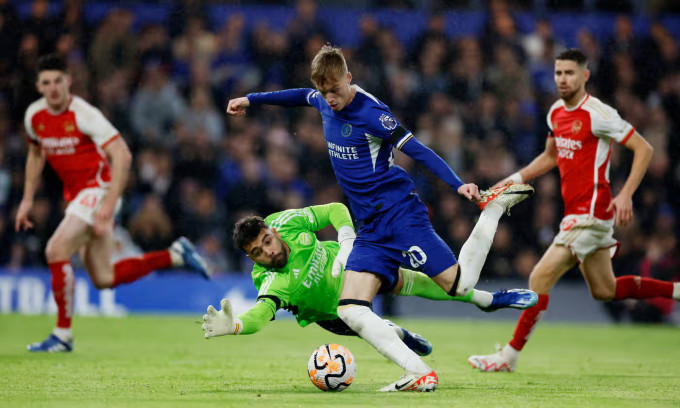 Chelsea rơi chiến thắng trước Arsenal