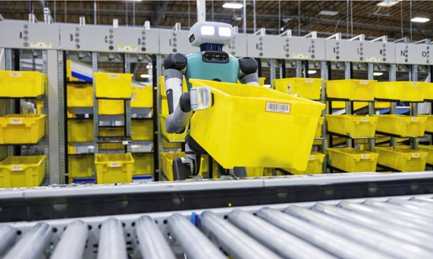 Amazon đẩy mạnh thử nghiệm robot hình người