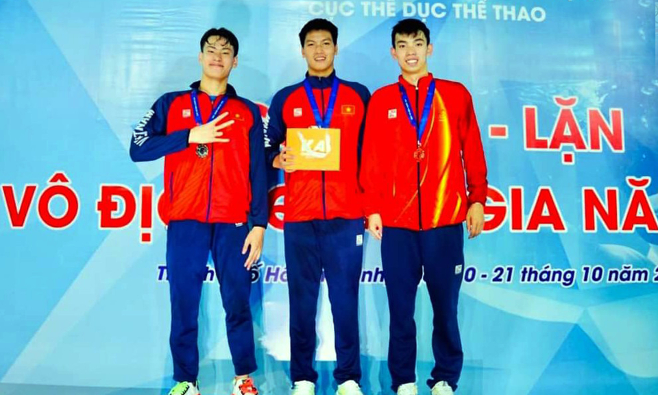 Quảng Ninh giành 1 HCV tại Giải bơi - lặn vô địch Quốc gia năm 2023