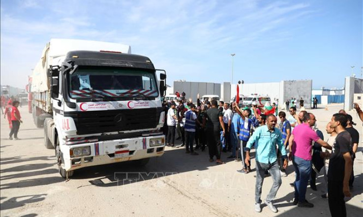 Xung đột Hamas-Israel: Đoàn xe viện trợ thứ hai vào Gaza