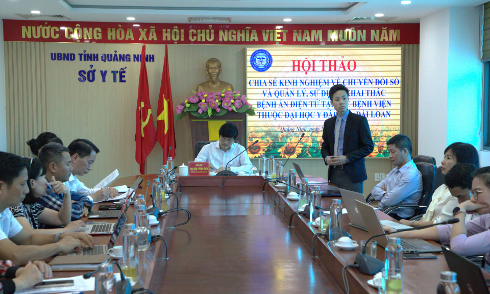 Hội thảo chia sẻ kinh nghiệm chuyển đổi số tại Bệnh viện Đại học Y Đài Bắc
