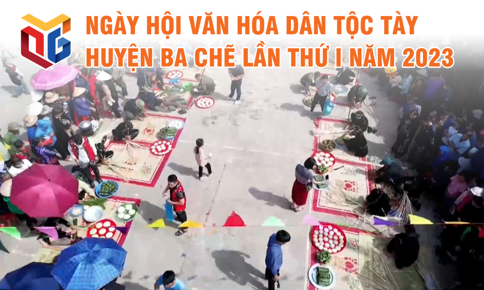Ngày hội văn hóa dân tộc Tày huyện Ba Chẽ lần thứ I năm 2023