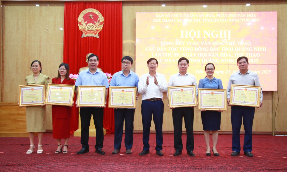 Tổng kết Tuần Văn hóa thể thao các dân tộc vùng Đông Bắc tỉnh Quảng Ninh lần thứ IV năm 2023