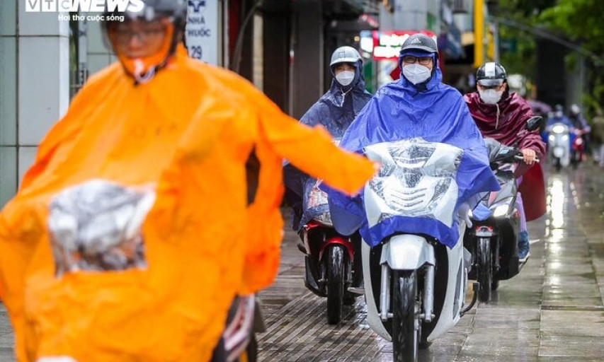 Bắc Bộ và Bắc Trung Bộ mưa dông, đề phòng lũ quét, sạt lở đất ở 7 tỉnh