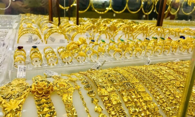 Giá vàng trong nước hôm nay tiếp tục tăng