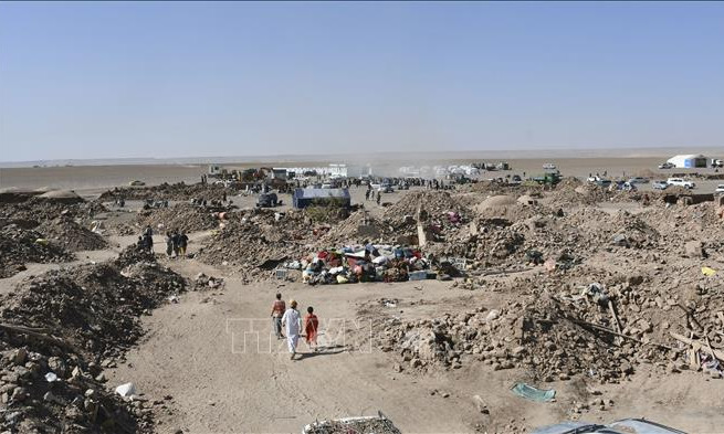 Liên tiếp động đất mạnh ở Afghanistan khiến nhiều người bị thương
