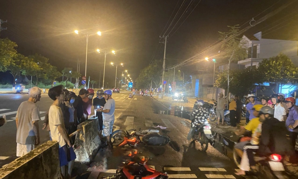 Va chạm khi đang chở bia hơi, một phụ nữ ở Nha Trang tử vong tại chỗ
