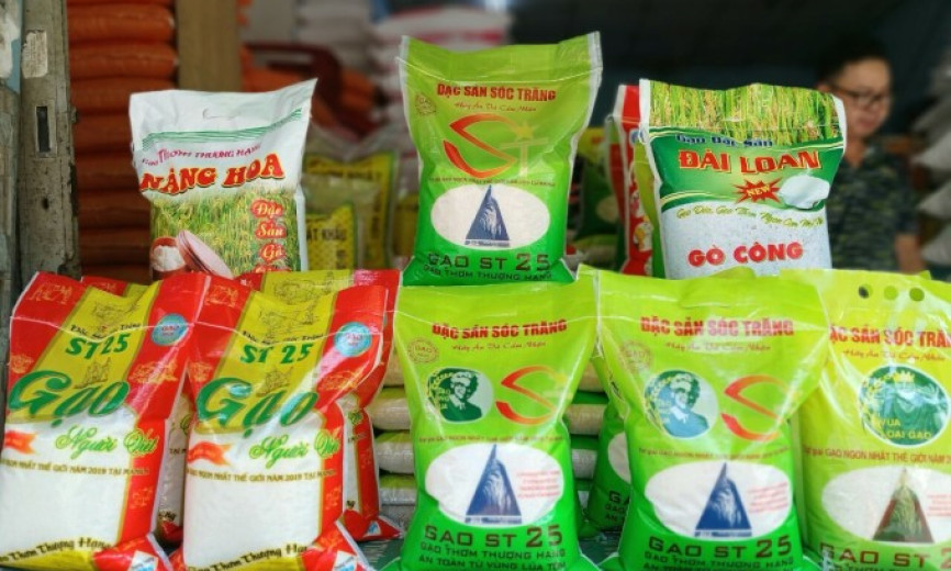 Giá gạo bán lẻ trong nước lên cao kỷ lục