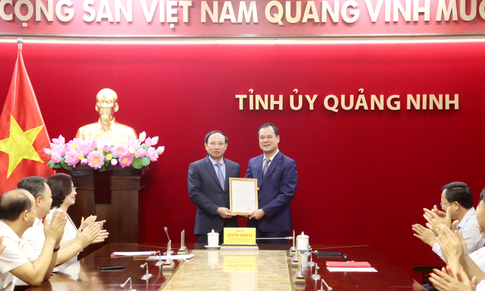 Đồng chí Điệp Văn Chiến giữ chức vụ Trưởng Ban Nội chính Tỉnh ủy