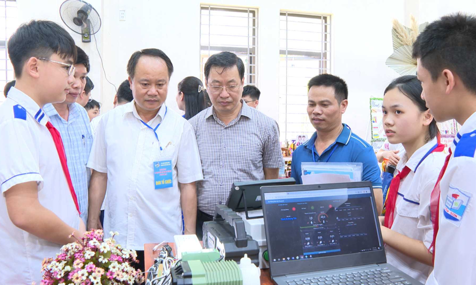 TP Cẩm Phả: Sôi nổi cuộc thi sáng tạo thanh thiếu niên, nhi đồng thành phố năm 2023
