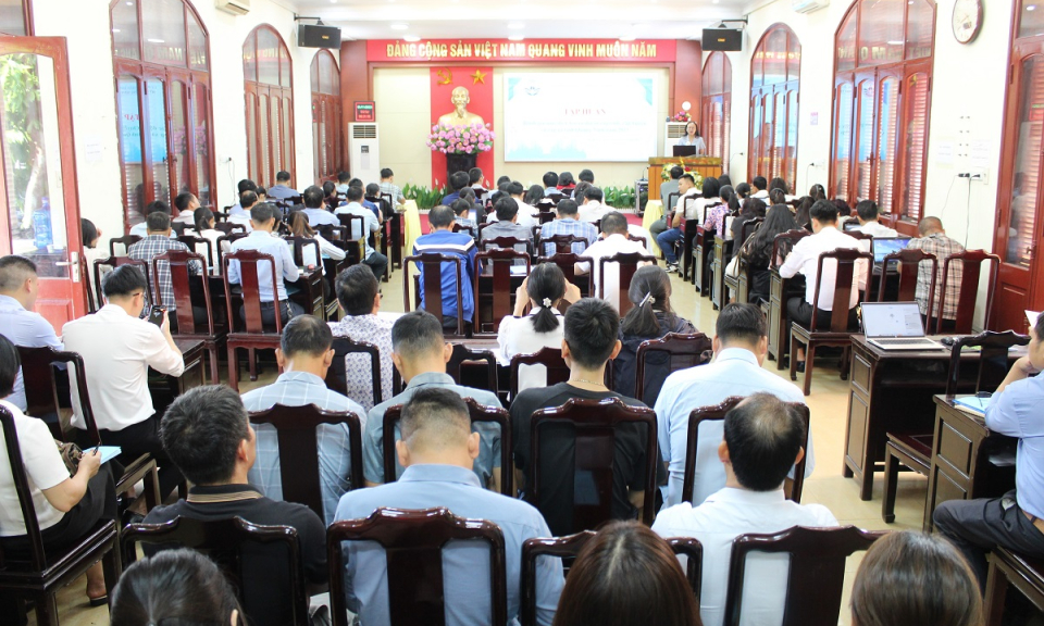 Tập huấn đánh giá mức độ chuyển đổi số các cấp tỉnh Quảng Ninh năm 2023