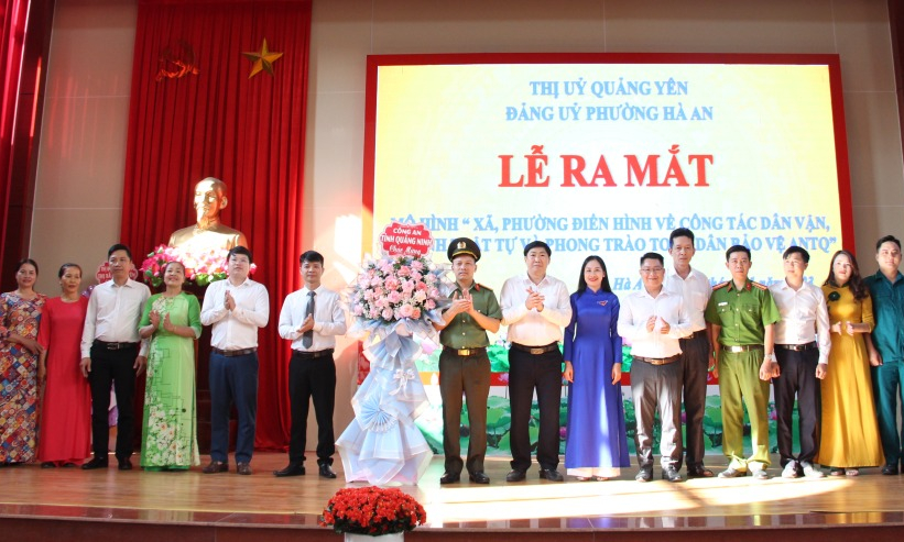 Triển khai mô hình phường điển hình về công tác dân vận, an ninh trật tự 