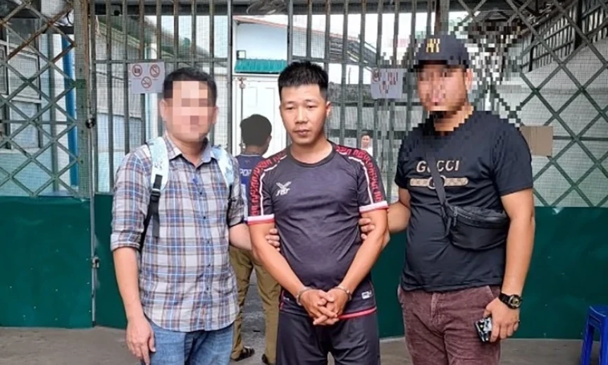 Vây bắt nam thanh niên trốn truy nã đặc biệt nguy hiểm