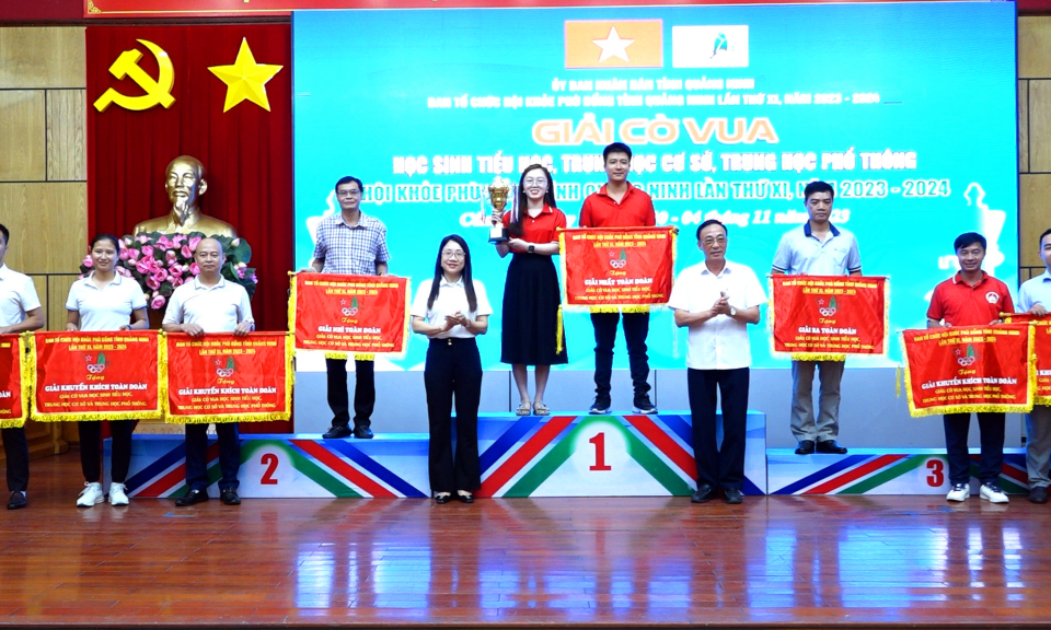 TP Hạ Long giành giải Nhất toàn đoàn môn cờ vua HKPĐ tỉnh 2023-2024