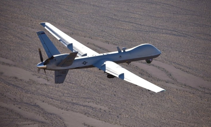 Mỹ xác nhận lần đầu điều máy bay không người lái MQ-9 Reaper hoạt động ở Dải Gaza