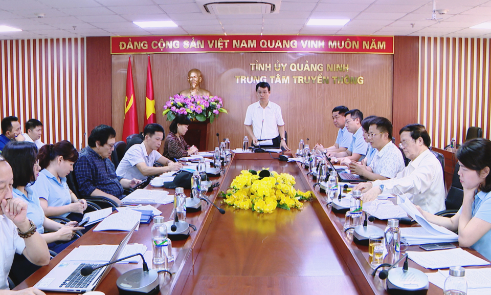 Triển khai công tác chấm Giải Búa liềm vàng Quảng Ninh lần thứ IV, năm 2023