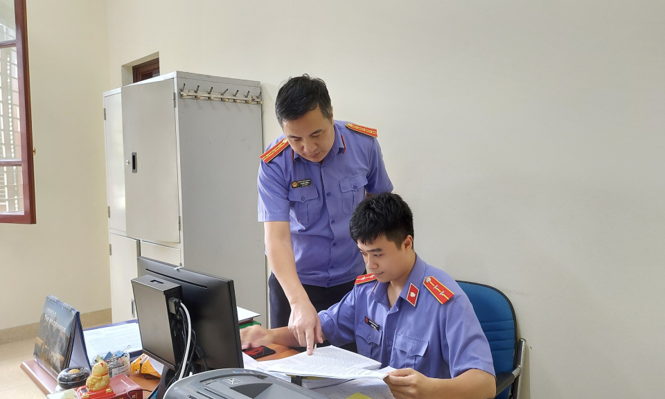 Góp phần giữ vững kỷ cương pháp luật