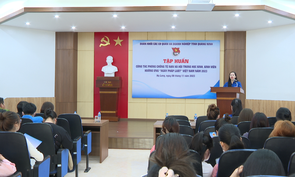 Tuyên truyền phòng chống ma túy, mại dâm cho sinh viên