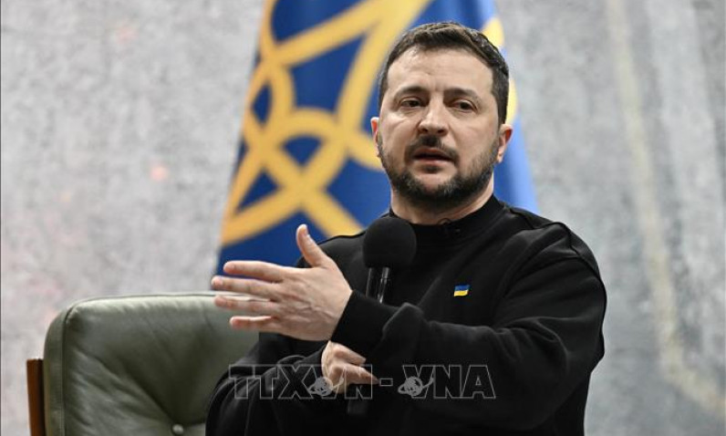 Tổng thống V. Zelensky lạc quan tiến trình Ukraine gia nhập EU