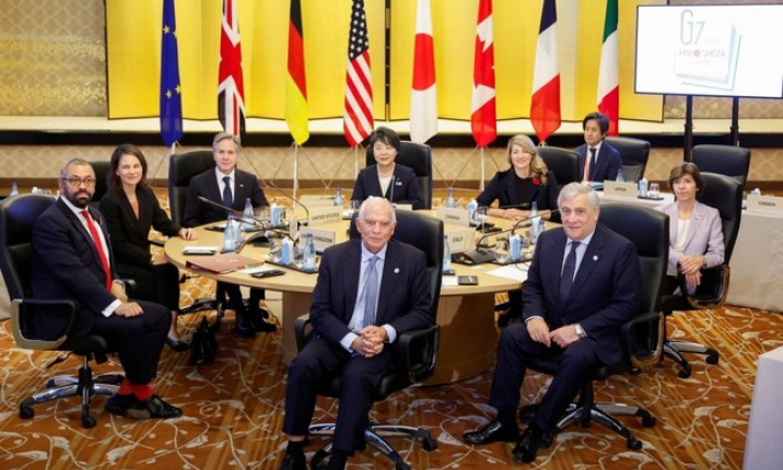 G7 ra tuyên bố chung về tình hình Dải Gaza