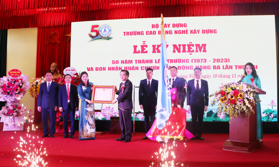 Trường Cao đẳng nghề Xây dựng kỷ niệm 50 năm thành lập