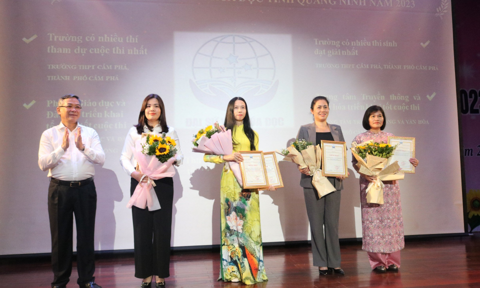Tổng kết và trao giải Cuộc thi Đại sứ Văn hóa đọc tỉnh Quảng Ninh năm 2023