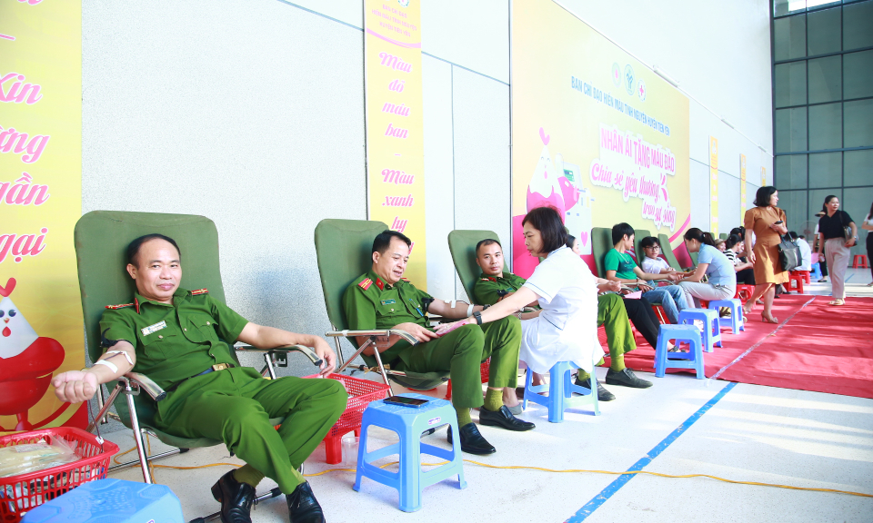 Tiên Yên tổ chức hiến máu đợt 2 năm 2023