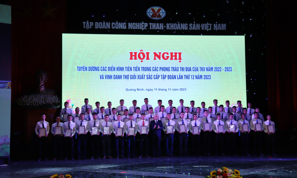 TKV tuyên dương điển hình tiên tiến trong các phong trào thi đua