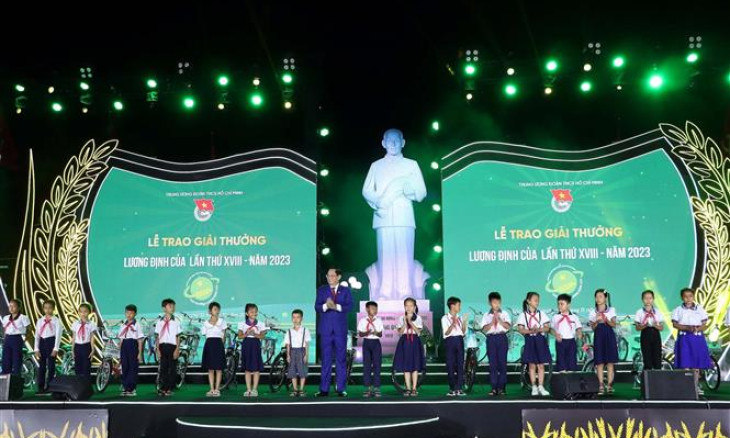 Trao Giải thưởng Lương Định Của cho 42 thanh niên xuất sắc về nông nghiệp