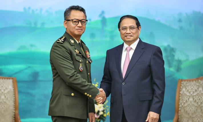 Thủ tướng Phạm Minh Chính tiếp Phó Thủ tướng, Bộ trưởng Quốc phòng Campuchia