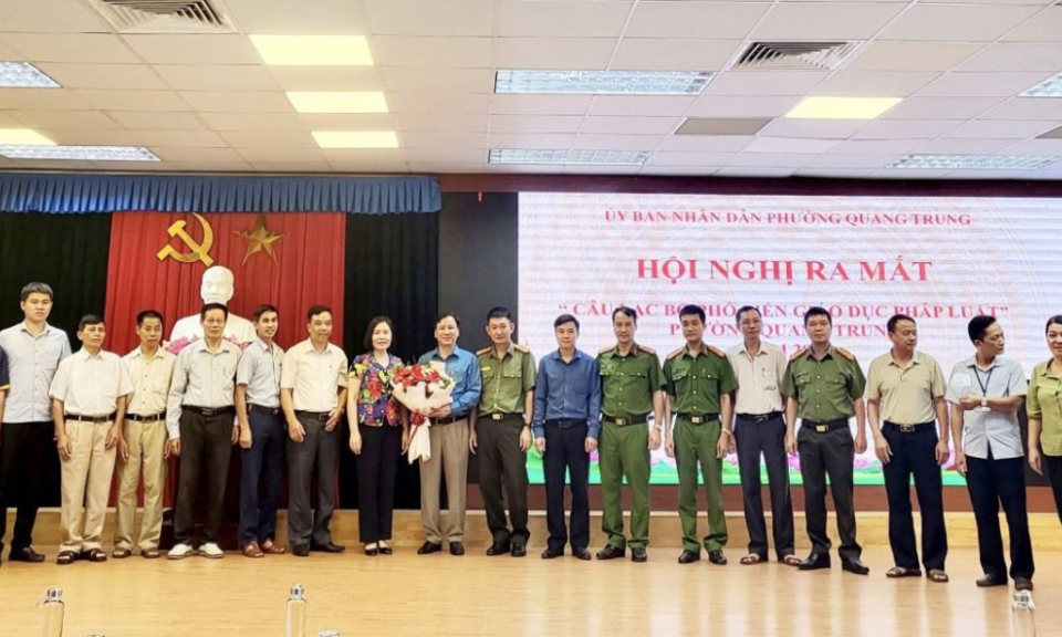 Phát huy vai trò của các mô hình phổ biến giáo dục pháp luật