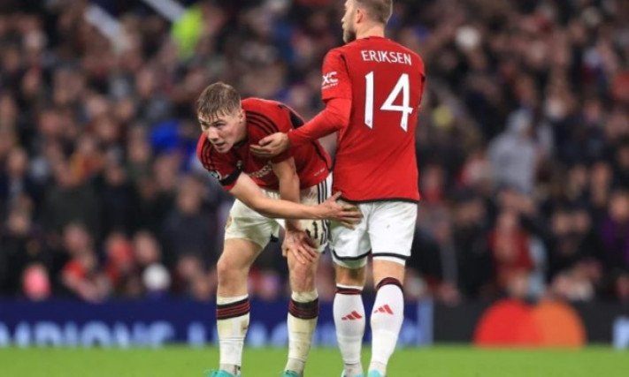 Man United xác nhận tình trạng của Eriksen và Hojlund