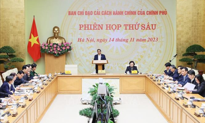 Thủ tướng Phạm Minh Chính chủ trì Phiên họp về cải cách hành chính
