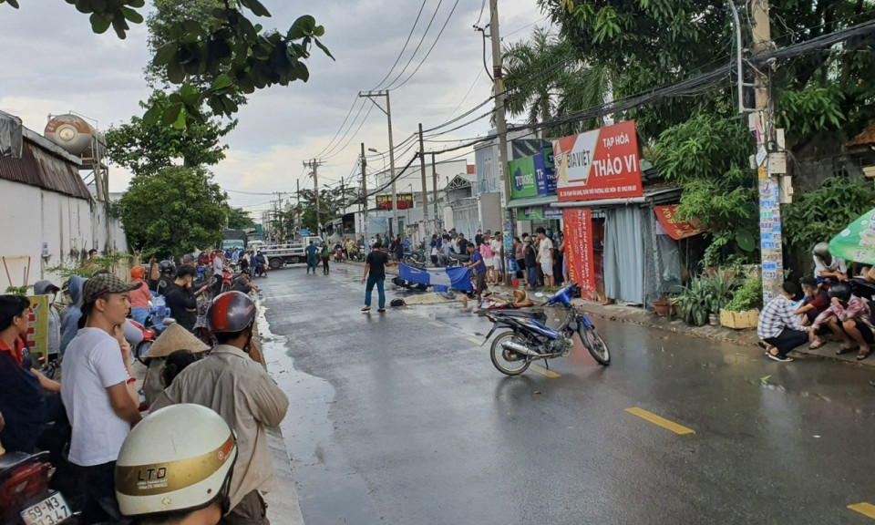 Công an truy tìm xe container cán chết nam sinh lớp 10