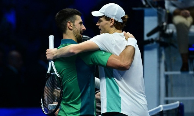 Djokovic thua Sinner ở ATP Finals