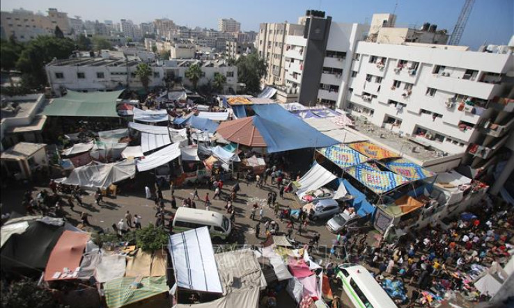 Bệnh viện lớn nhất Gaza phải chôn bệnh nhân trong mộ tập thể
