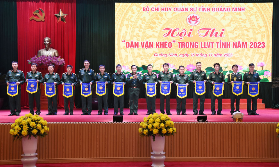 Bộ CHQS tỉnh Quảng Ninh tổ chức Hội thi “Dân vận khéo” năm 2023