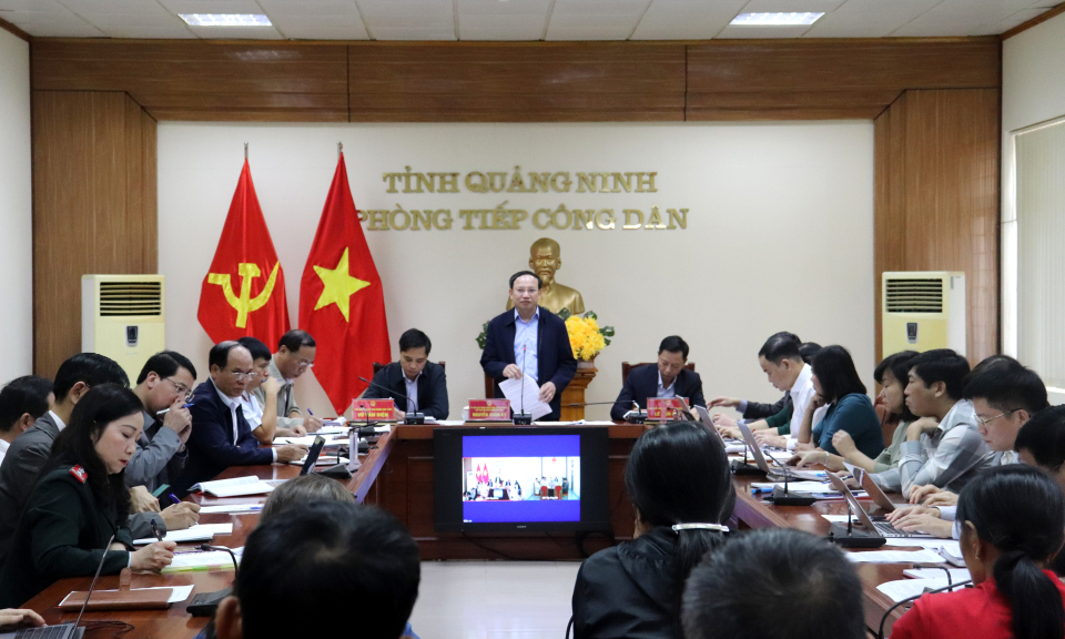 Đồng chí Bí thư Tỉnh ủy tiếp công dân thường kỳ tháng 11/2023