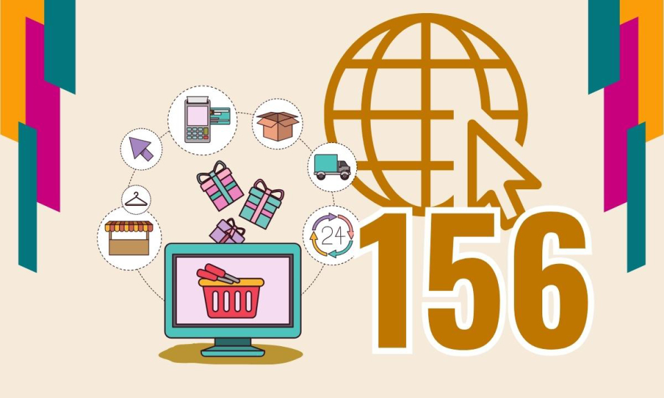 156 - là số website về thương mại điện tử trên địa bàn tỉnh hiện nay