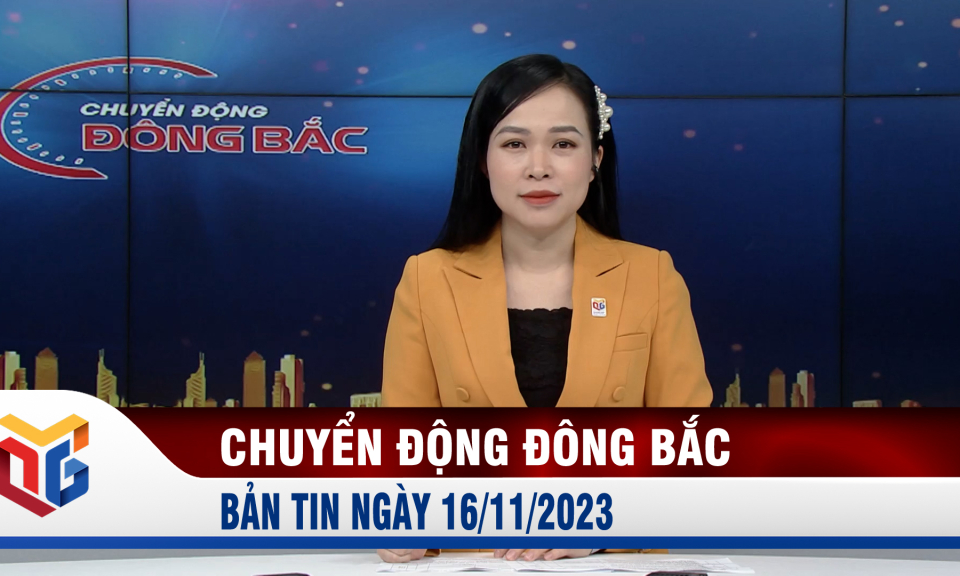 Chuyển động Đông Bắc ngày 16/11/2023