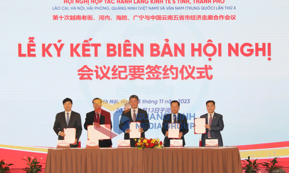 Hội nghị hợp tác hành lang kinh tế 5 tỉnh, thành phố Việt Nam với tỉnh Vân Nam (Trung Quốc) lần thứ X, tháng 11-2023