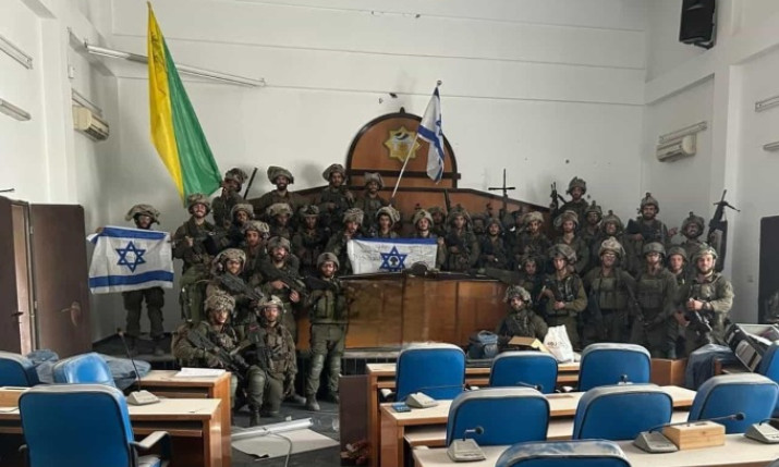 Israel đăng video nổ sập cơ quan lập pháp của Hamas