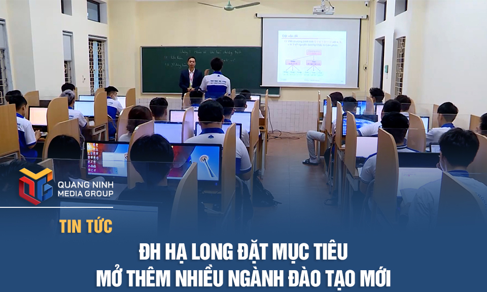 ĐH Hạ Long đặt mục tiêu mở thêm nhiều ngành đào tạo mới