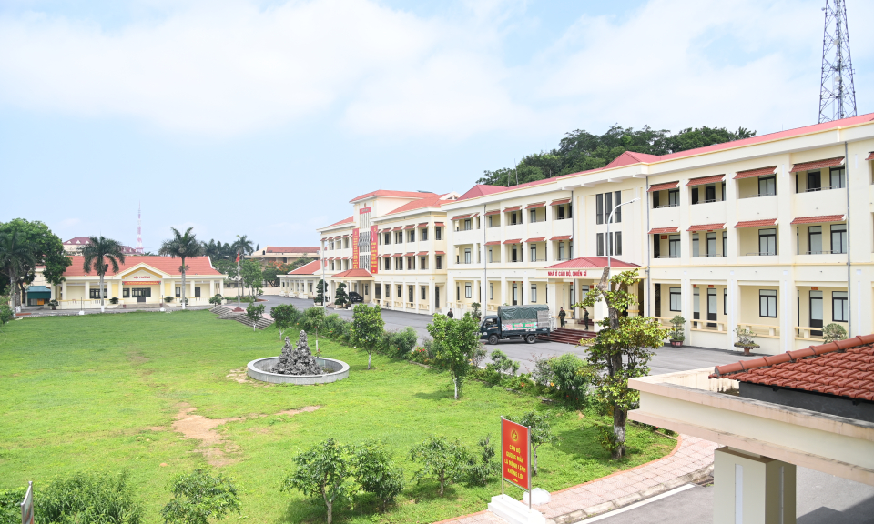 Thi đua xây dựng doanh trại chính quy, xanh, sạch, đẹp 