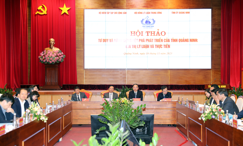 Để Quảng Ninh tiếp tục là hình mẫu của sự đổi mới, phát triển toàn diện của cả nước