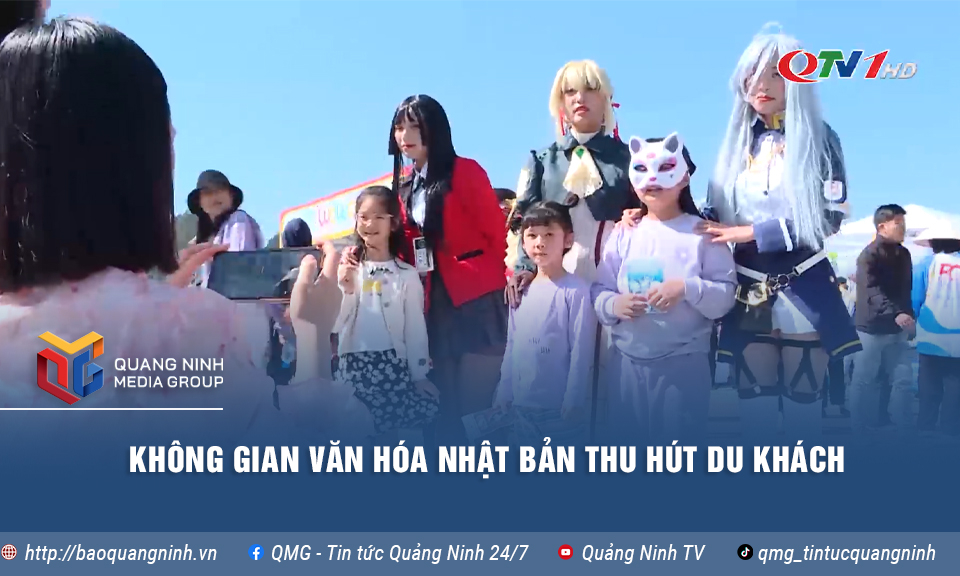 Không gian văn hóa Nhật Bản thu hút du khách