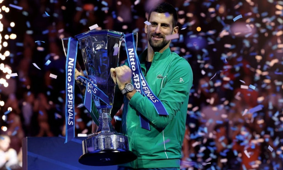 Djokovic lập kỷ lục 7 lần vô địch ATP Finals